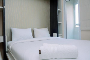 Comfy Studio Green Pramuka City Apartment with City View By Travelio